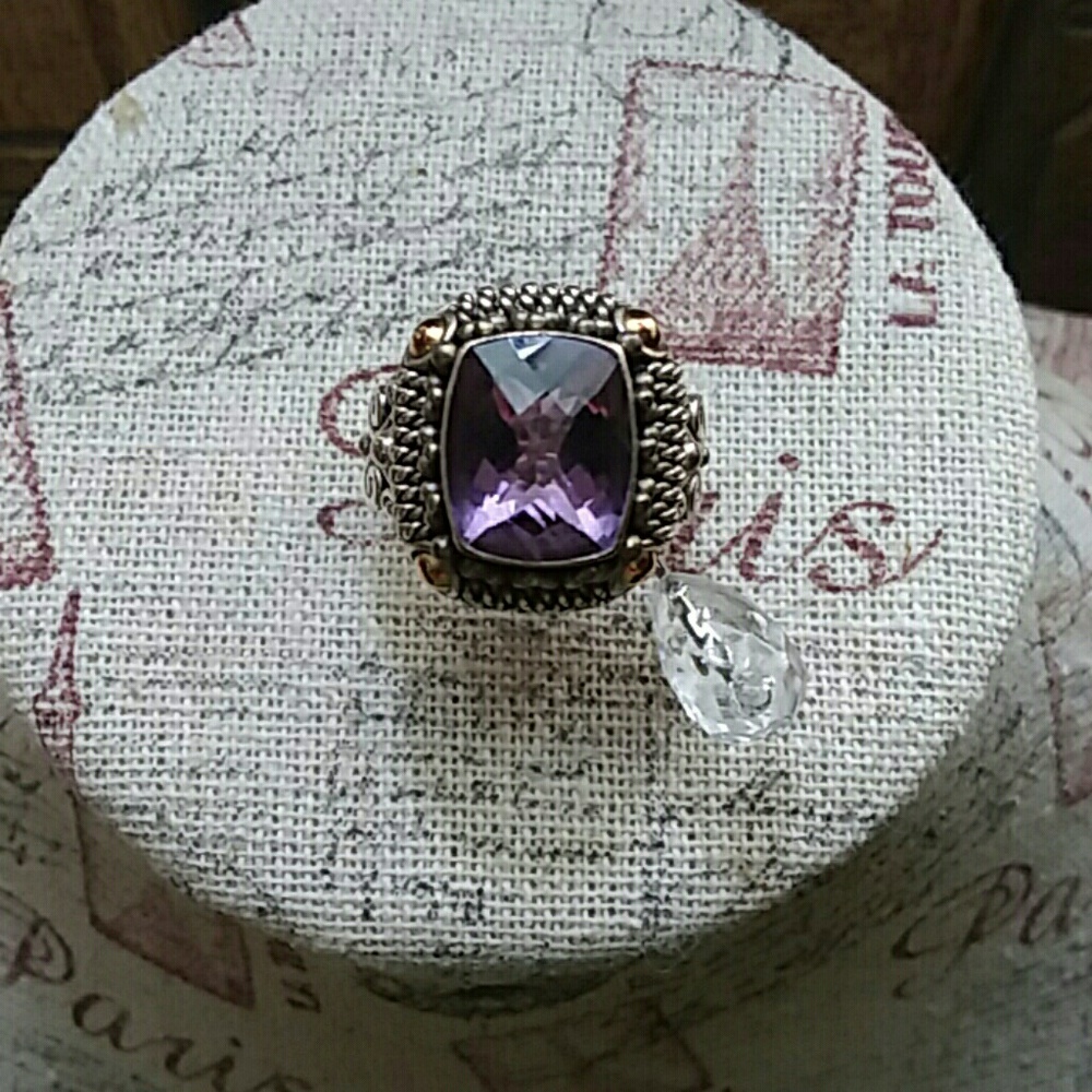 Indonesian Hand-made Amethyst Ring